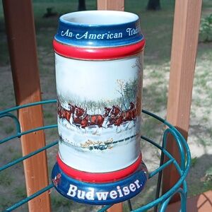 1990 budweiser stein